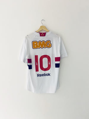 2010/11 Sao Paulo Home Shirt #10 (Rivaldo) (S) 8/10