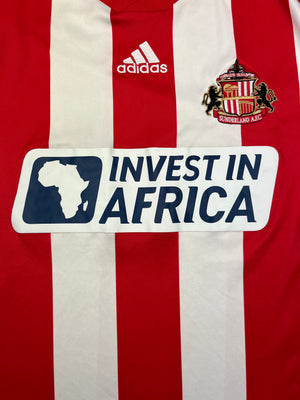 2012/13 Sunderland Home Shirt (L) 9/10