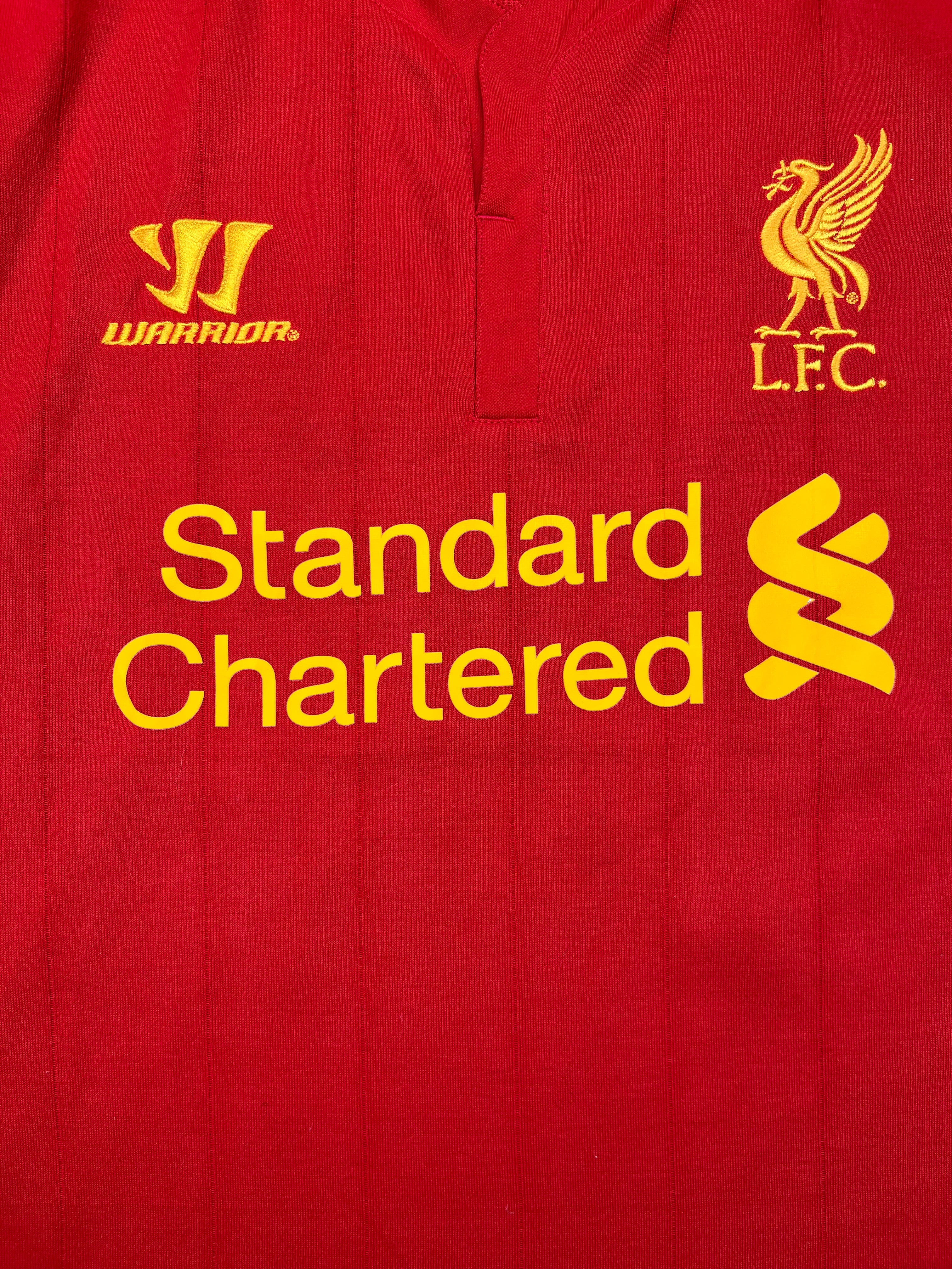 2012/13 Liverpool Home Shirt Allen #24 (L) 9/10