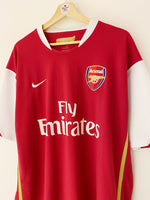 2006/08 Arsenal Home Shirt (XXL) 9.5/10