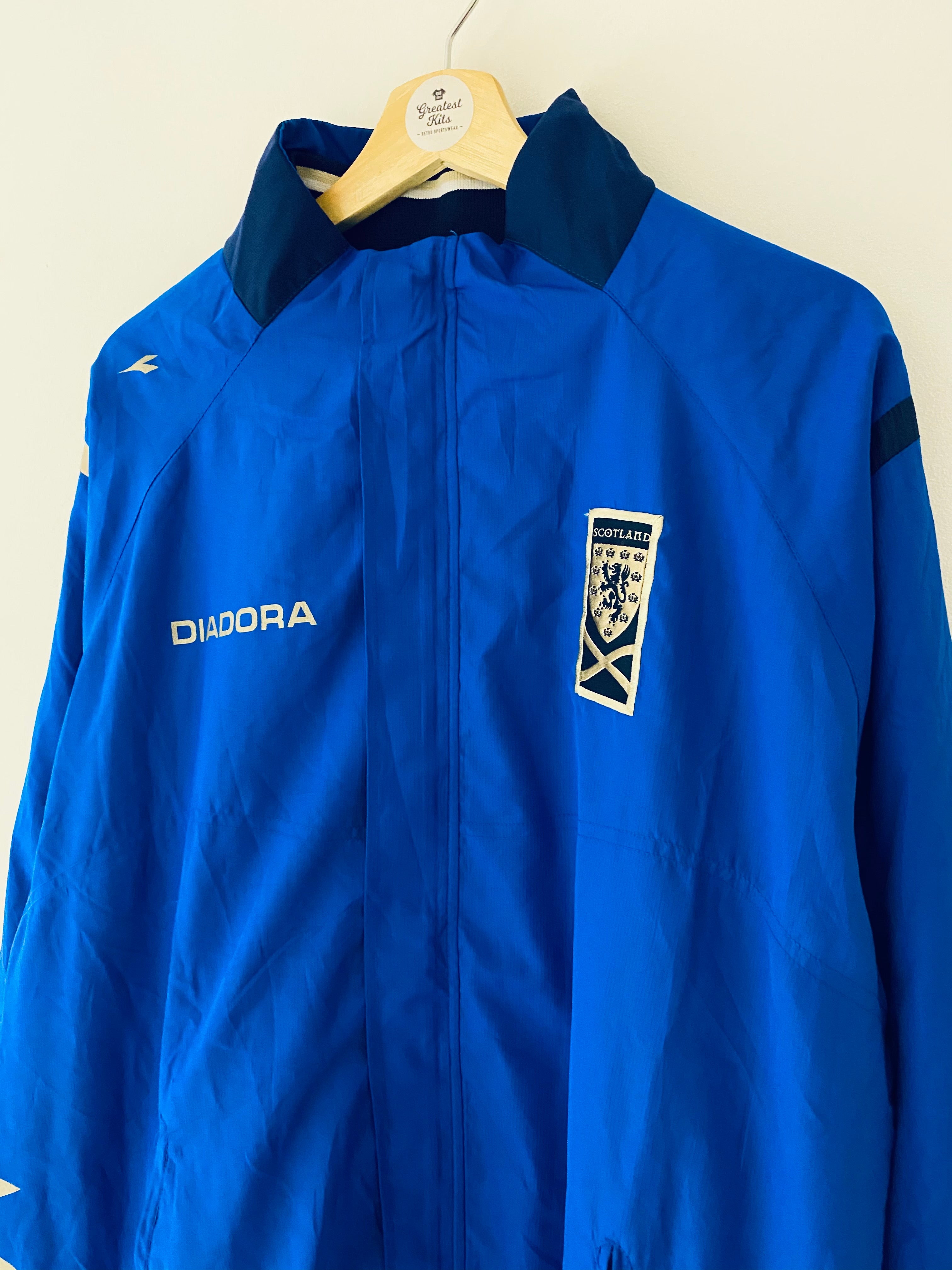 2003/05 Scotland Training Jacket (XXL) 9/10