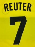 2002/03 Borussia Dortmund Home Shirt Reuter #7 (XL) 8.5/10