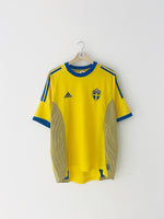 2002/03 Sweden Home Shirt (L) 8.5/10