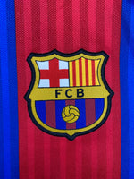 2016/17 Barcelona Home L/S Shirt (M) 9.5/10