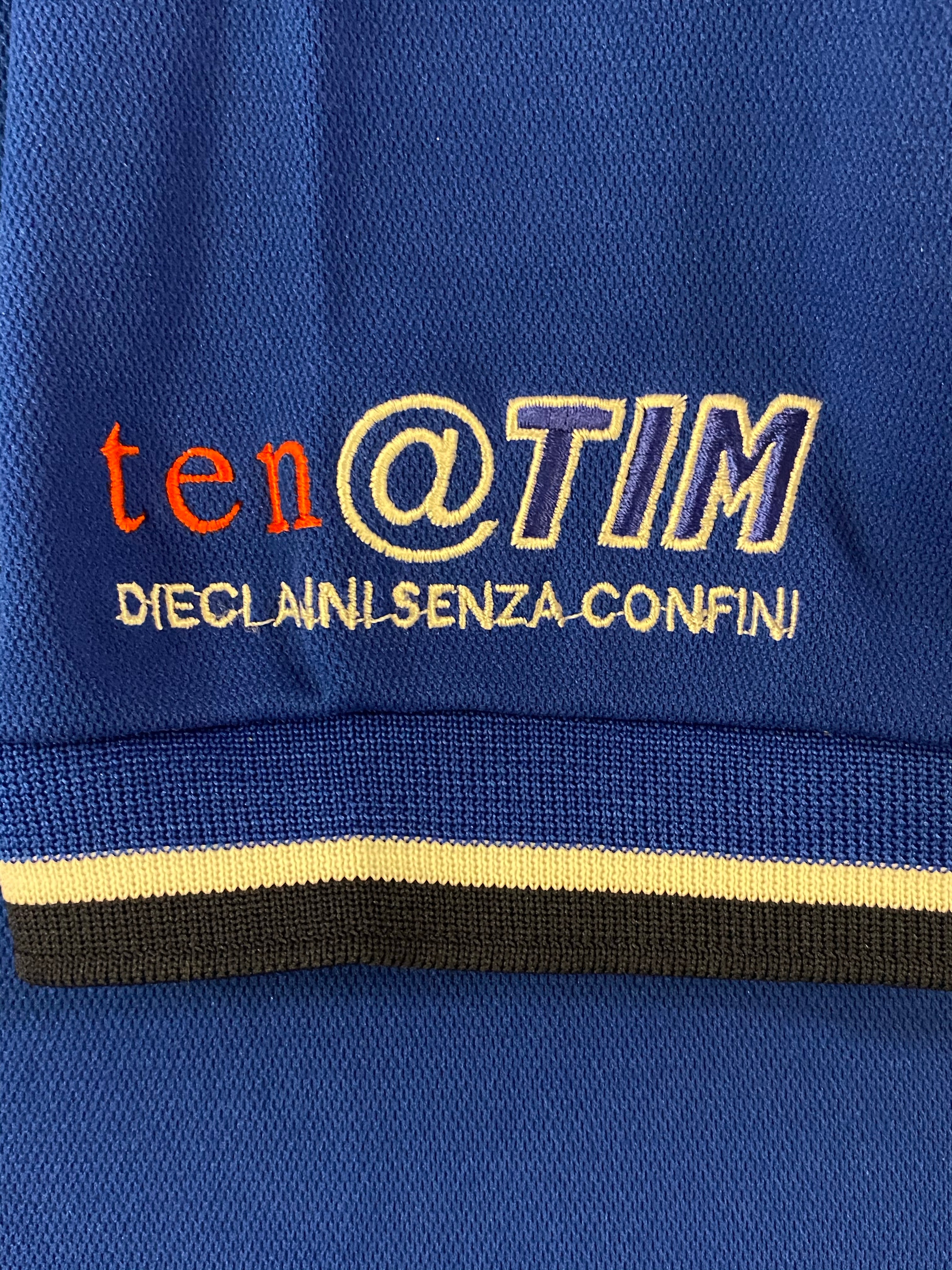 1998/00 Italy Home Polo Shirt (L) 9/10