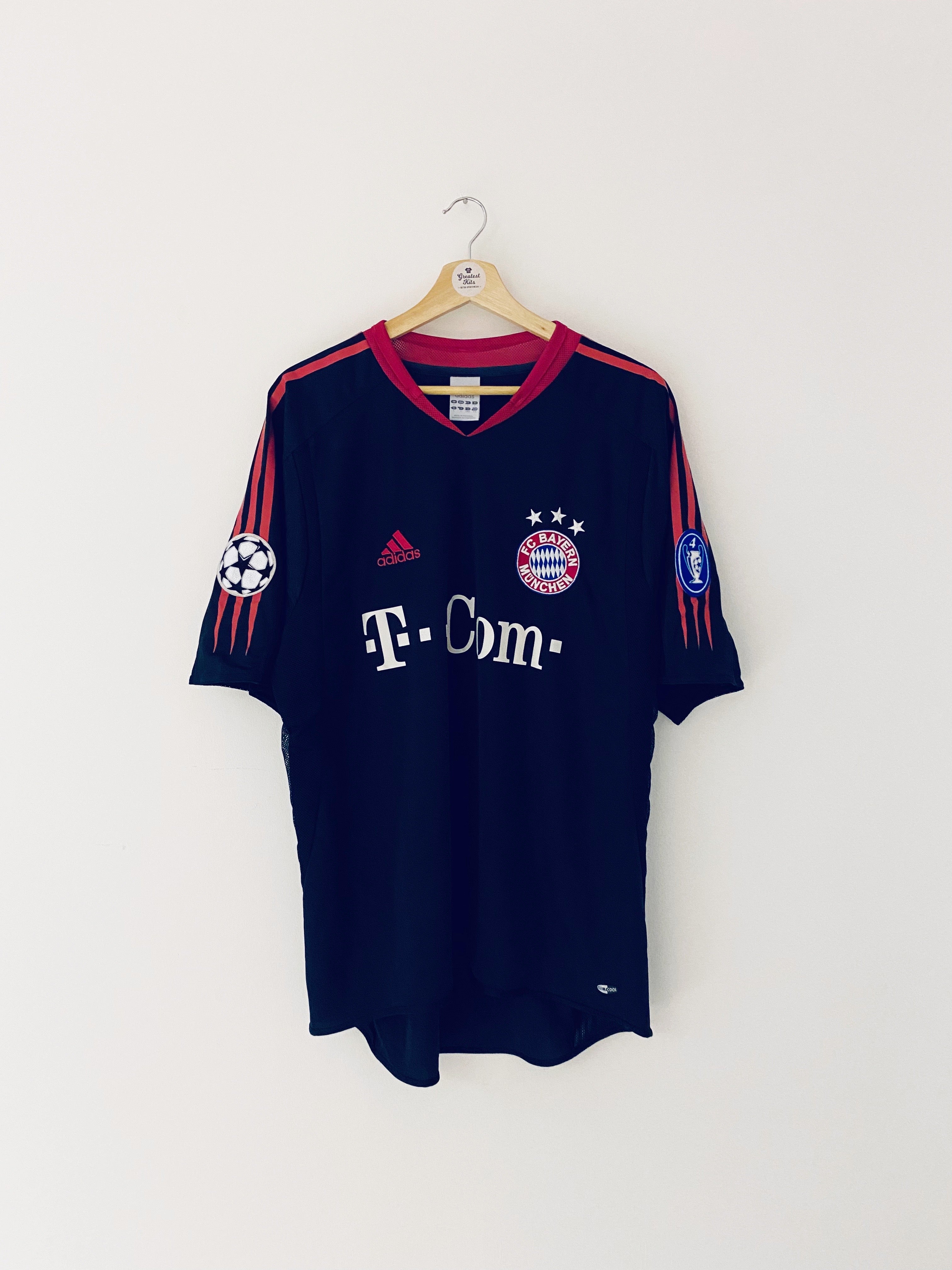 2004/05 Bayern Munich CL Shirt (L) 9/10