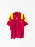 1992/94 Spain Home Shirt (L) 9/10