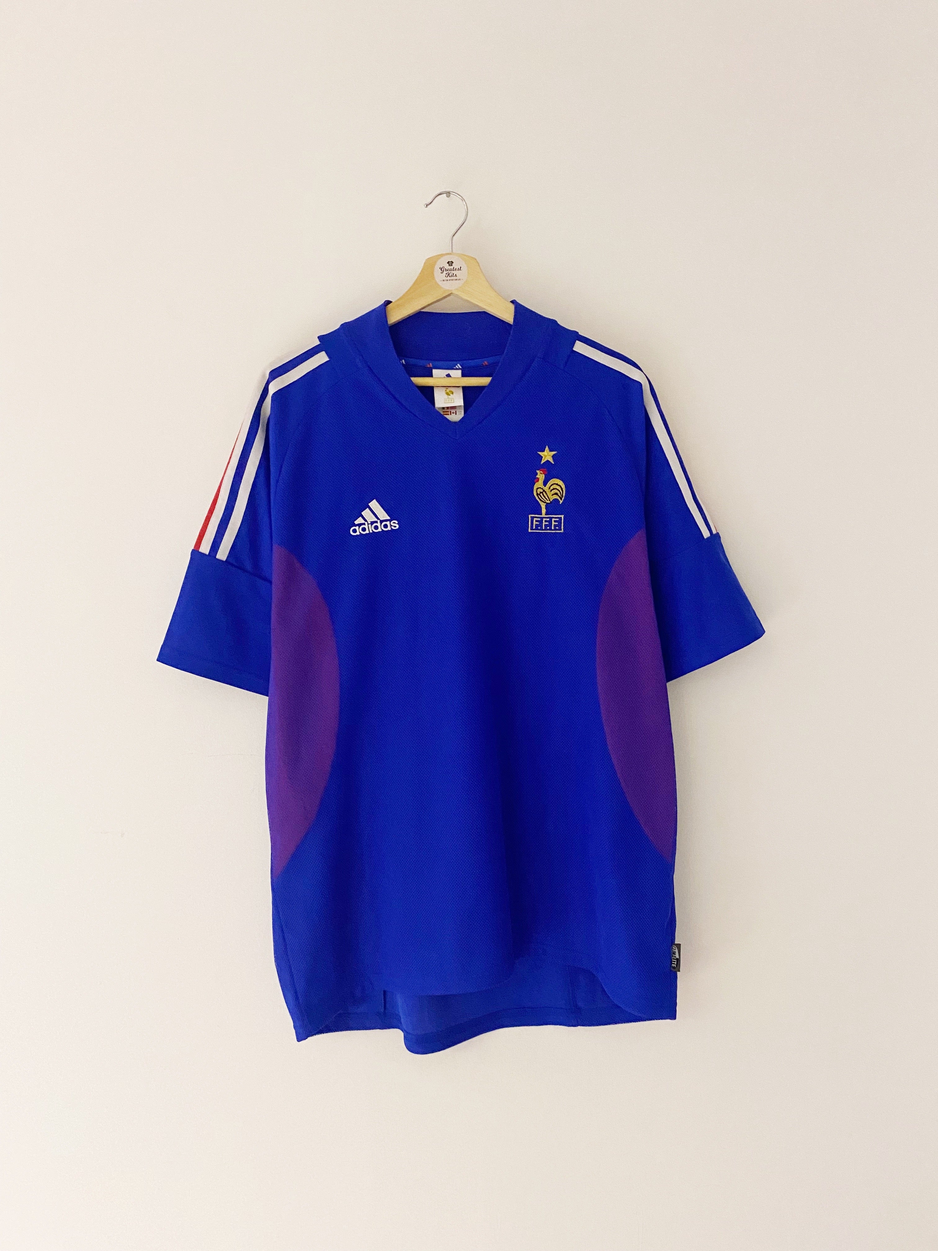 2002/04 France Home Shirt (L) 9/10