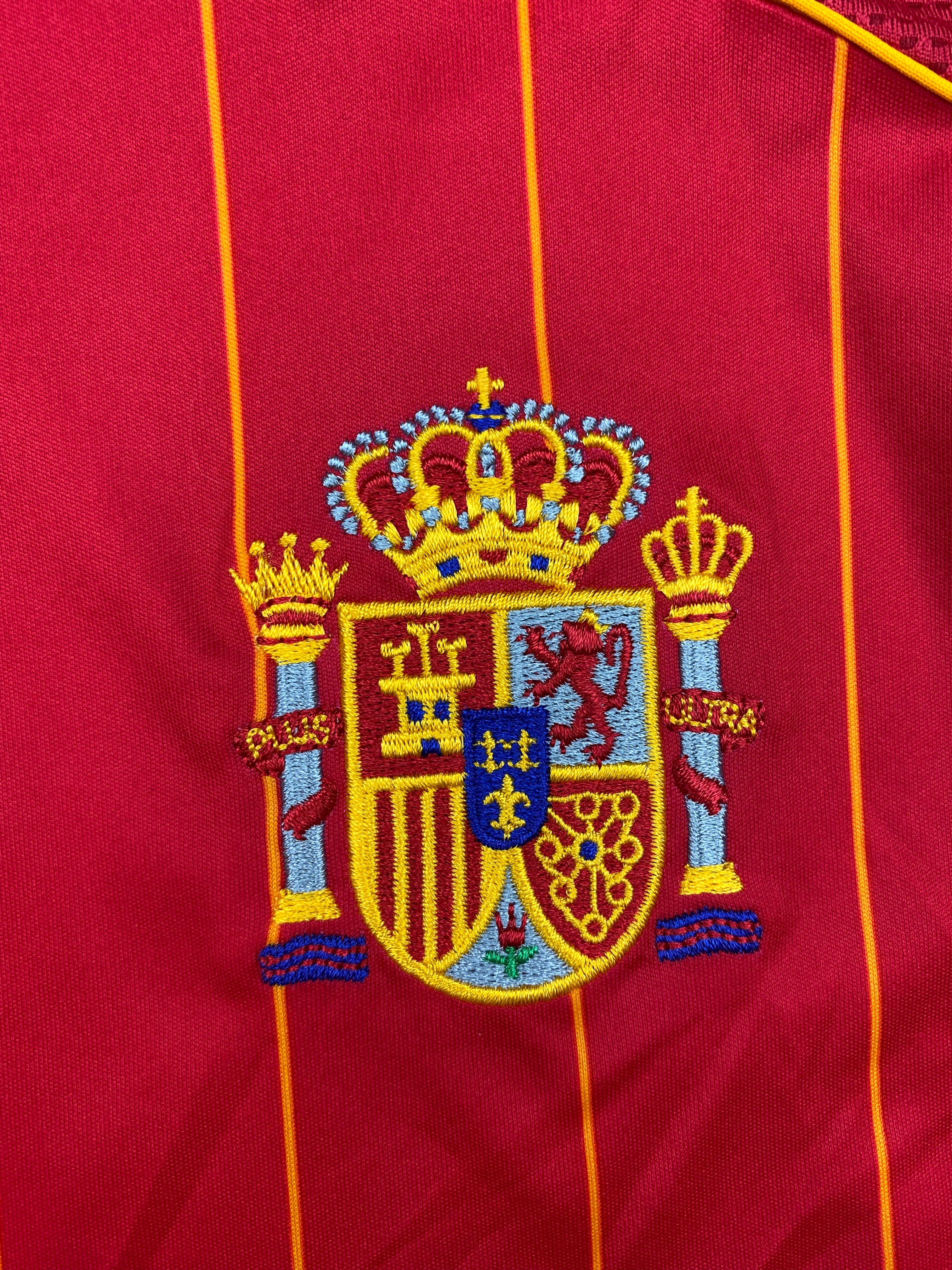 2006/08 Spain Home Shirt (XL) 9/10