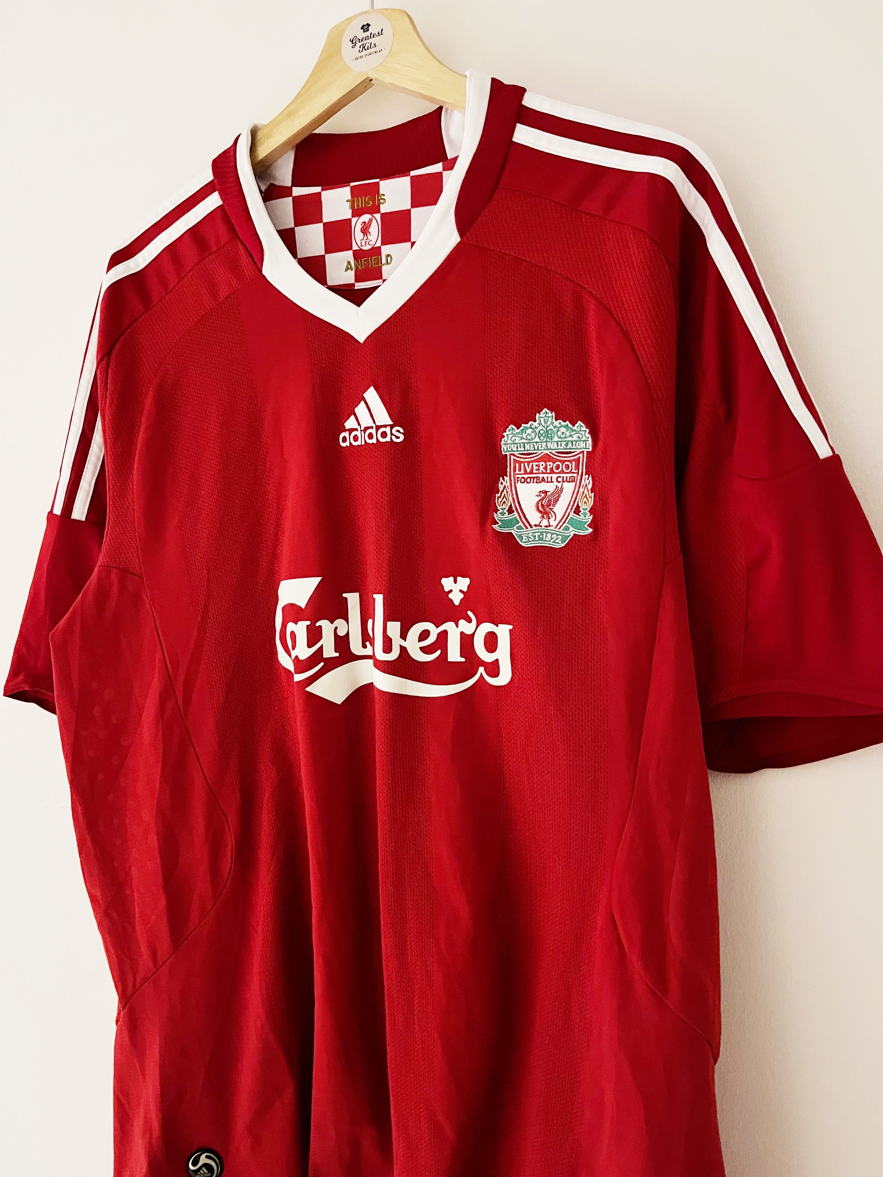 2008/10 Liverpool Home Shirt (XL) 9/10