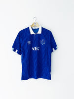 1989/91 Everton Home Shirt (S) 9/10