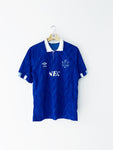 1989/91 Everton Home Shirt (S) 9/10