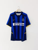 2002/03 Inter Milan Home Shirt (S) 9.5/10