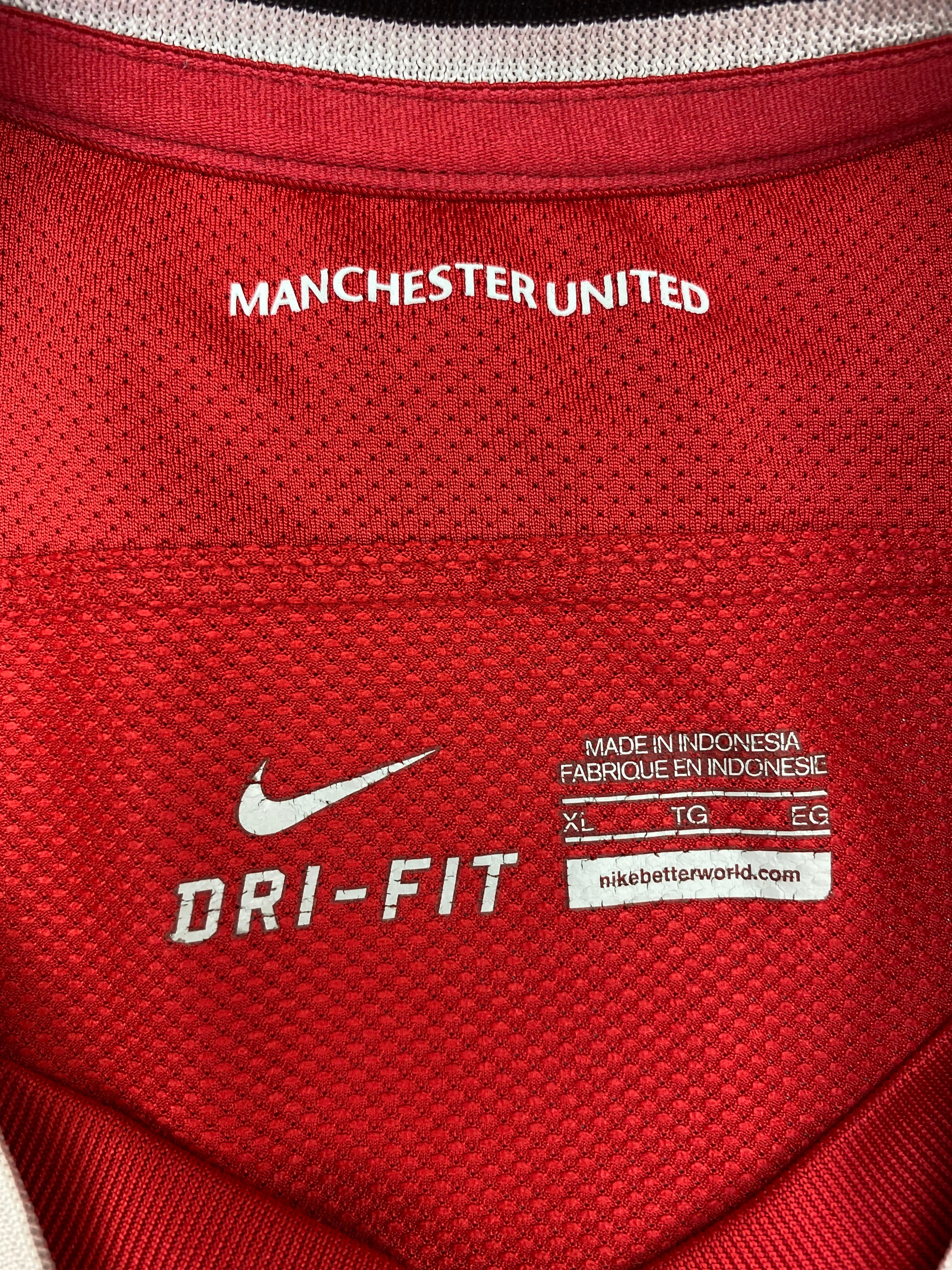 2011/12 Manchester United Home Shirt (XL) 8.5/10