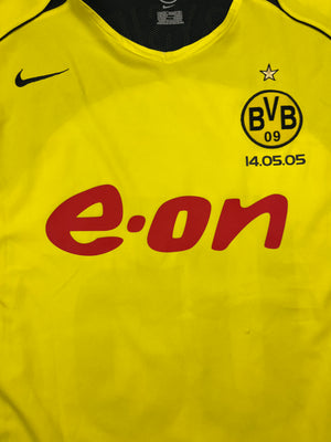 2004/05 Borussia Dortmund Home Shirt Derbysieger #05 (XL) 8/10