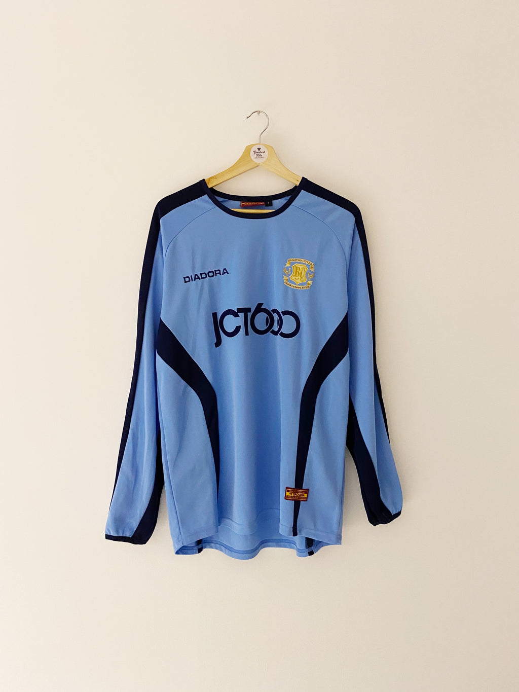 2003/04 Bradford City Away Centenary L/S Shirt (S) 9/10