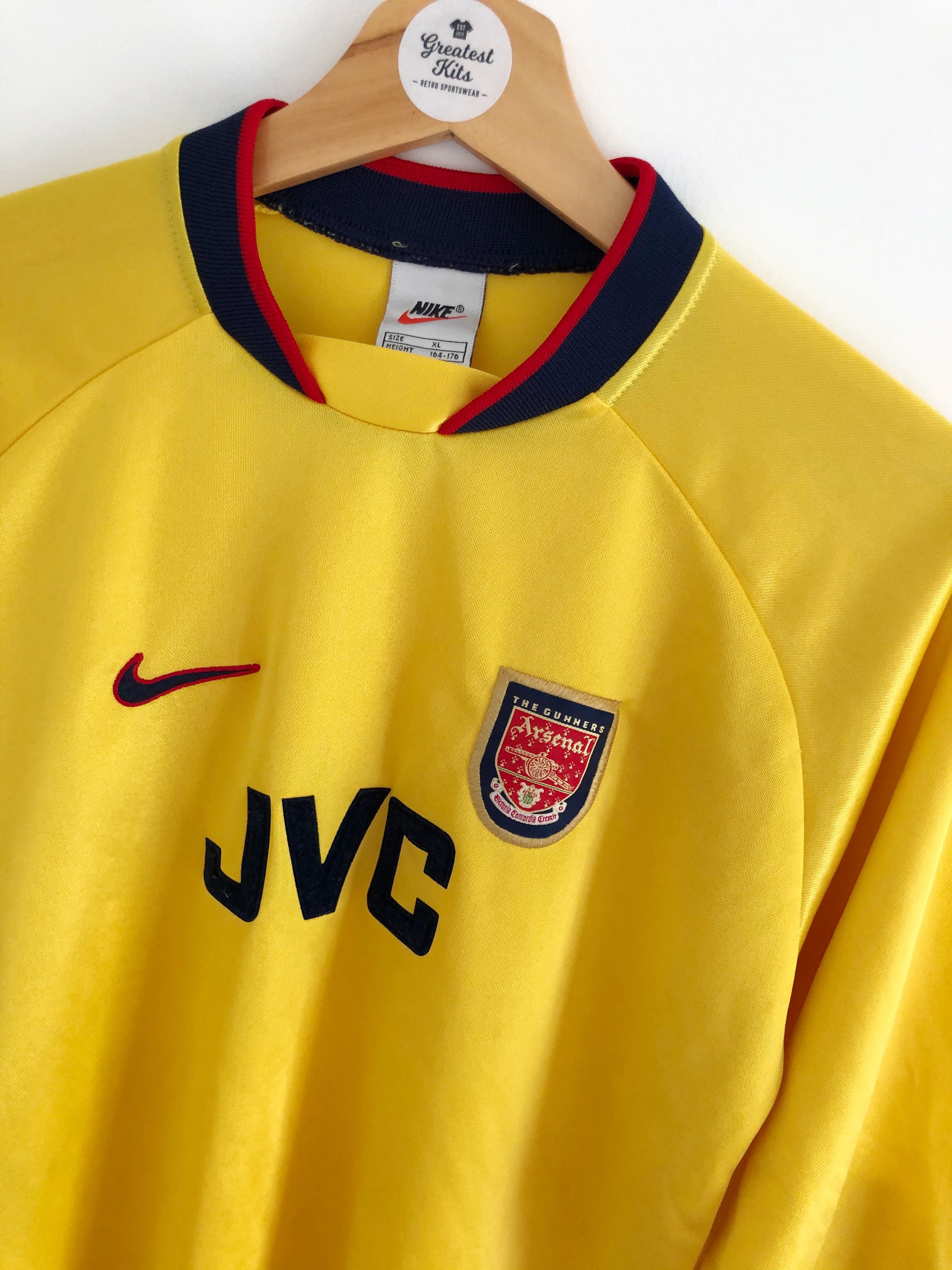 1997/98 Arsenal GK Shirt (XL.Boys) 8.5/10