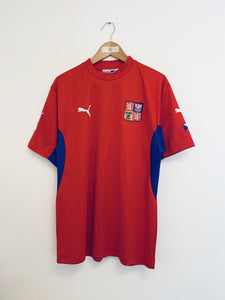 2002/04 Czech Republic Basic Home Shirt (XL) 9/10