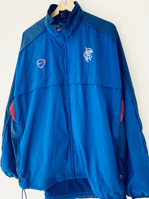 2001/02 Rangers Training Jacket (XL) 9/10