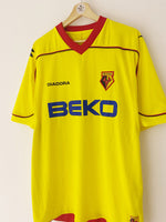 2008/09 Watford Home Shirt (XL) 9/10