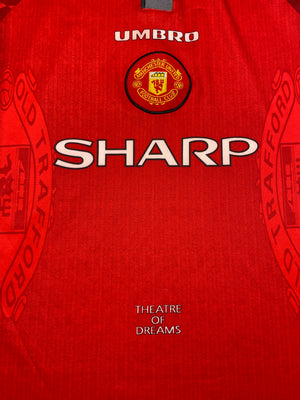 1996/98 Manchester United Home Shirt (XL) 7/10