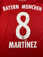 2013/14 Bayern Munich Home Shirt Martinez #8 (XL) 8.5/10