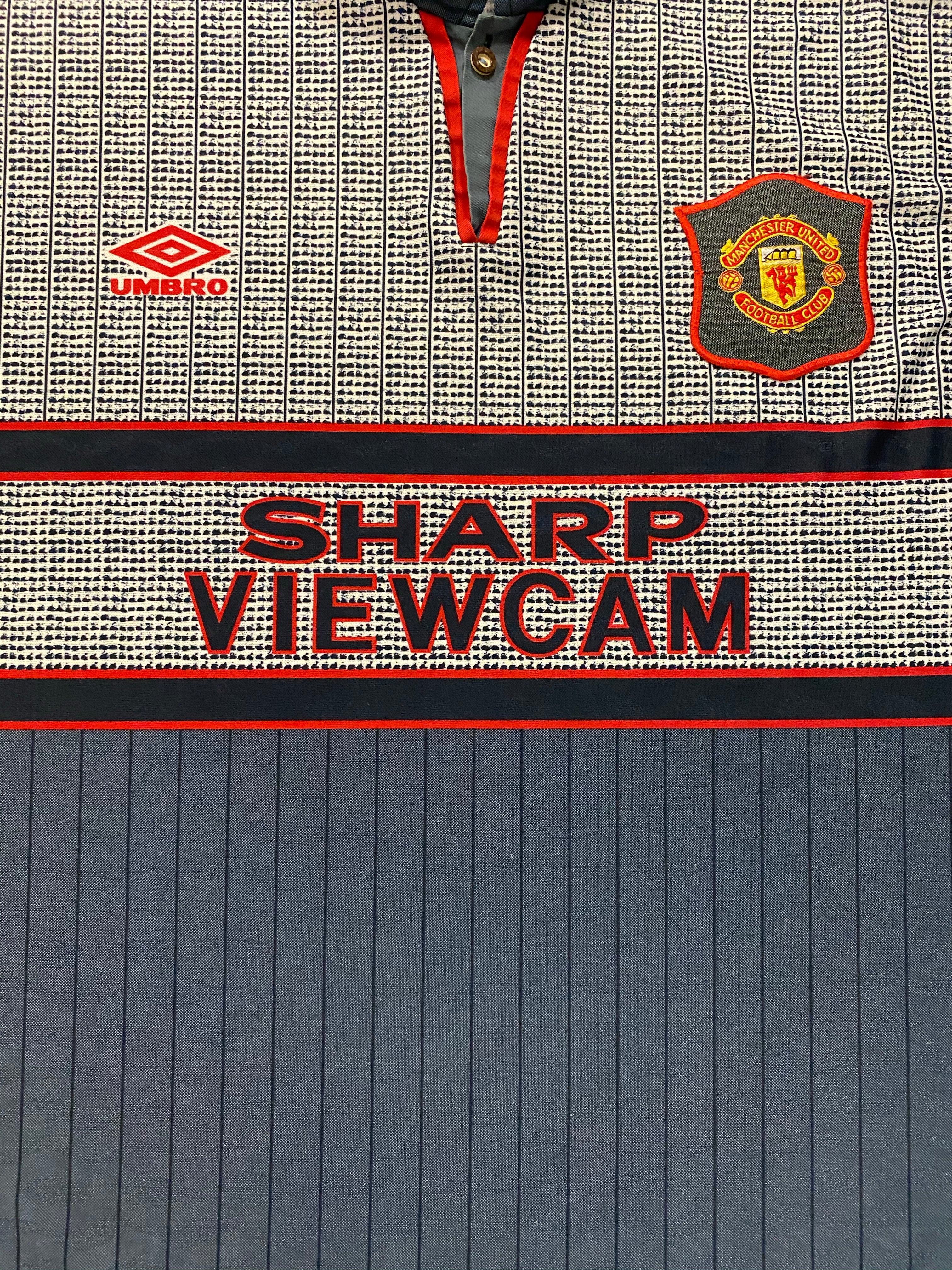 1995/96 Manchester United Away Shirt (XL) 9/10