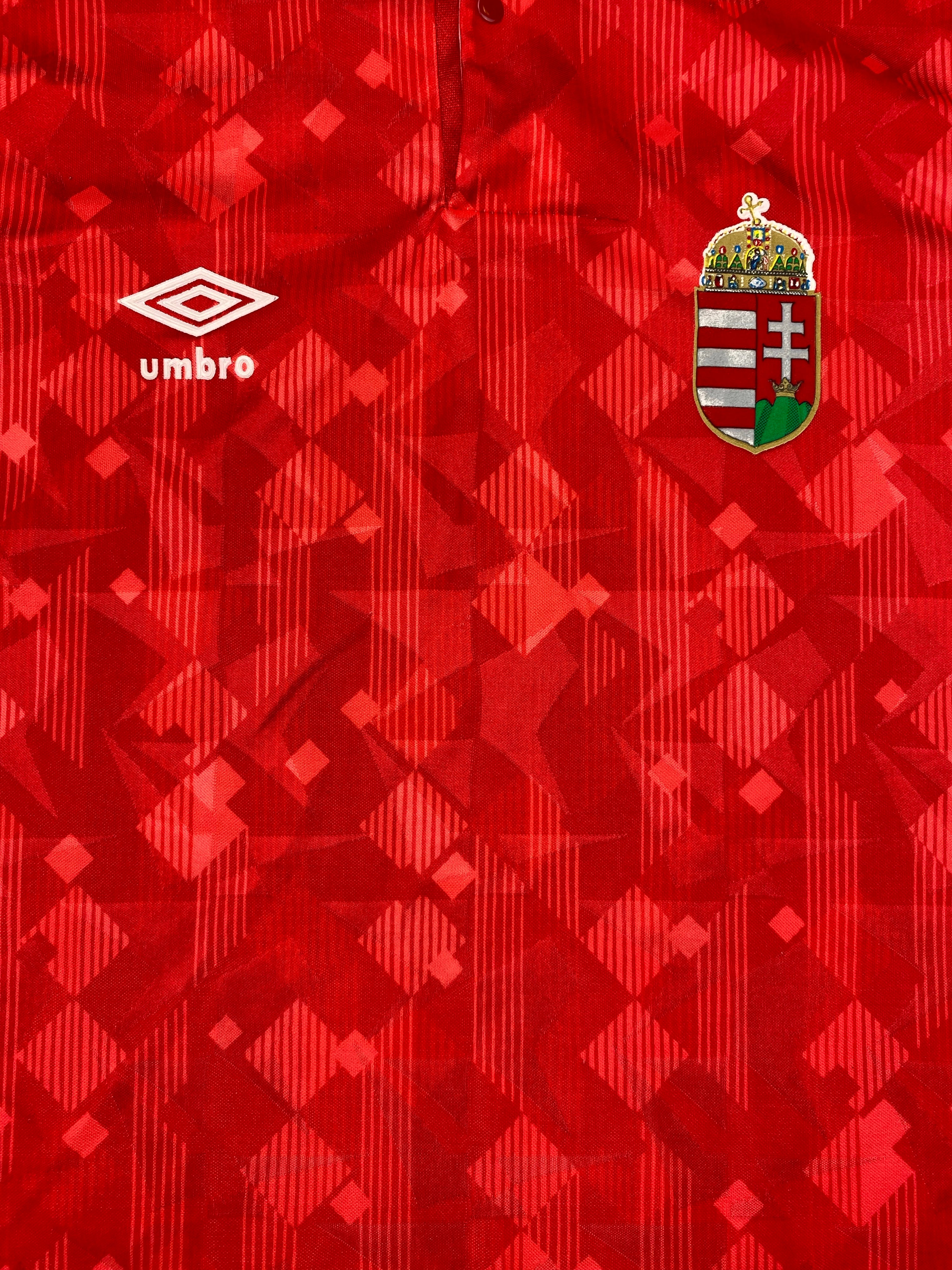 1990/93 Hungary Home Shirt (L.Boys) 9/10