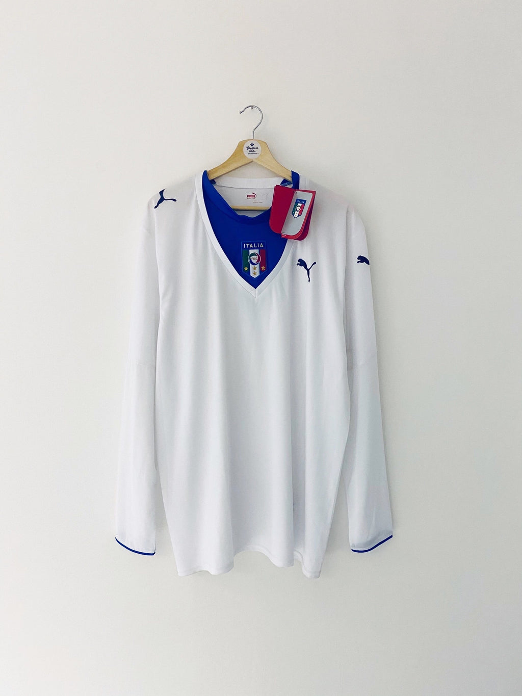 2006 Italy Away L/S Shirt (XL) BNWT