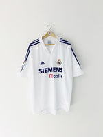 2004/05 Real Madrid Home Shirt (XL) 9/10