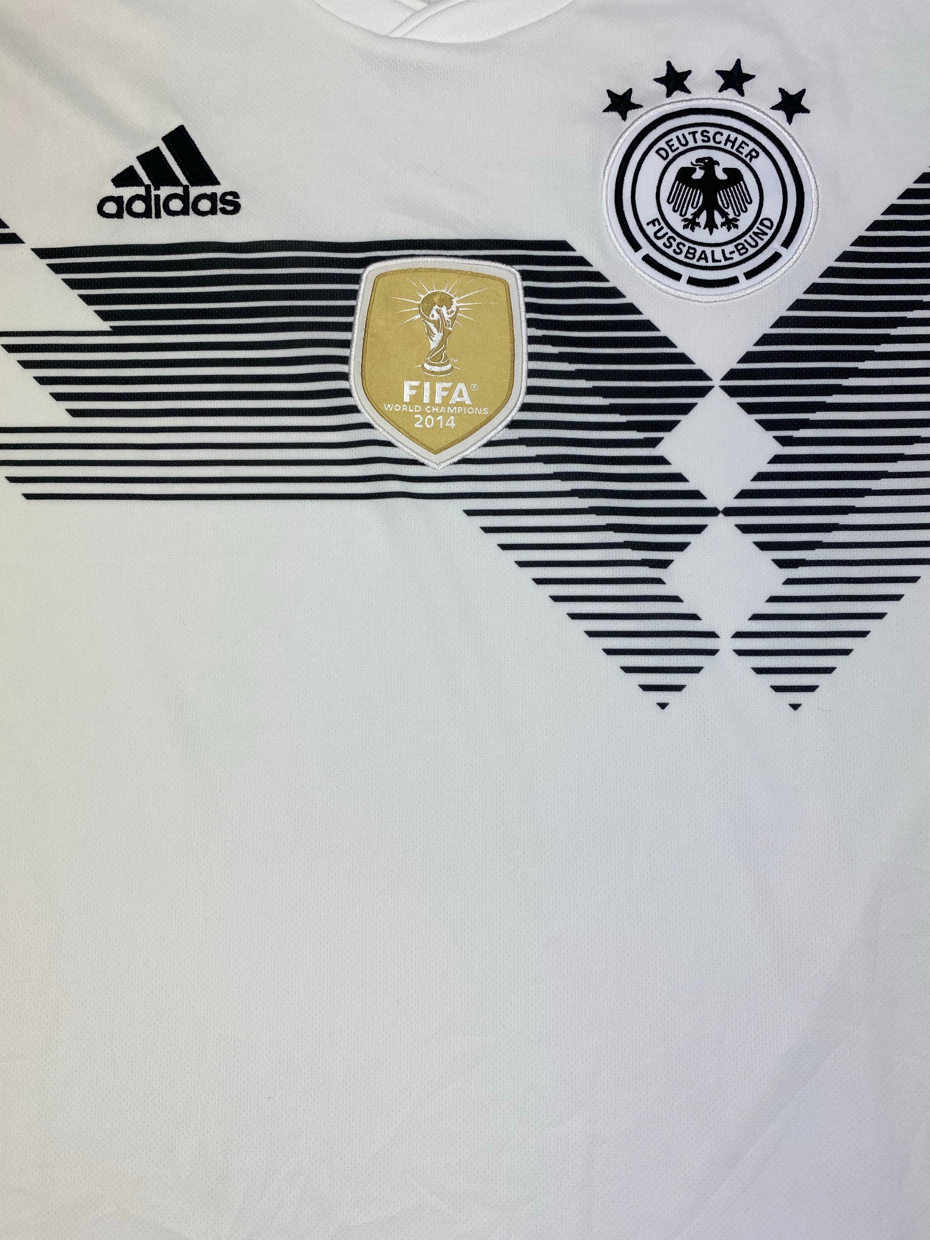 2018/19 Germany Home Shirt (XL) 9.5/10