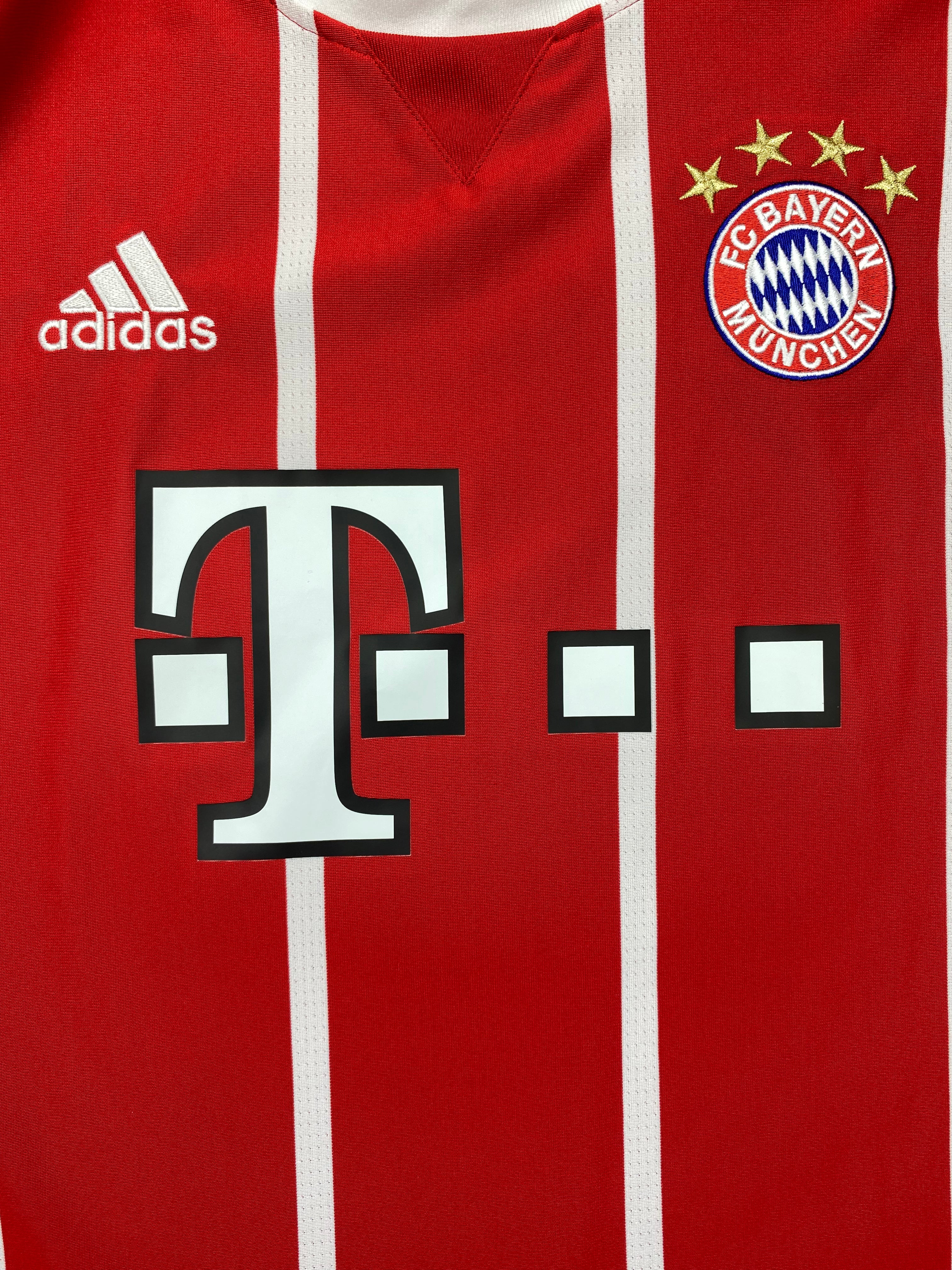 2017/18 Bayern Munich Home Shirt Tolisso #24 (XL) 9/10