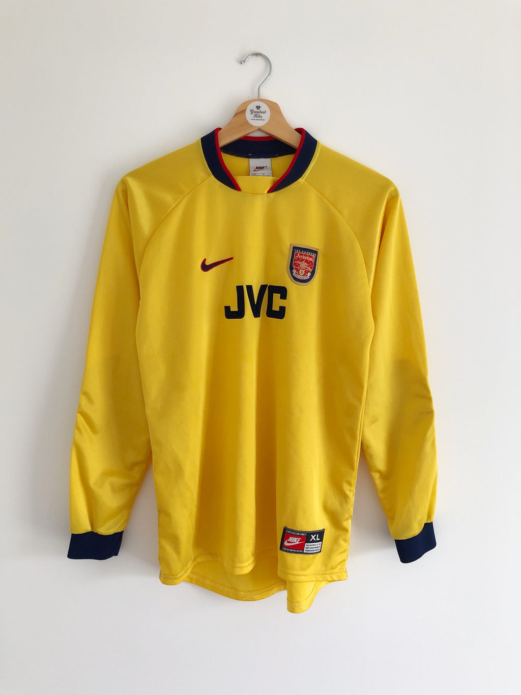 1997/98 Arsenal GK Shirt (XL.Boys) 8.5/10