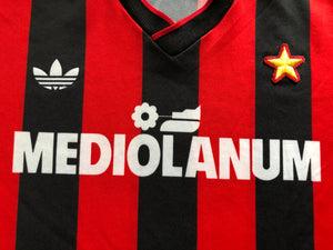 1990/91 AC Milan Home Shirt (XS) 9/10