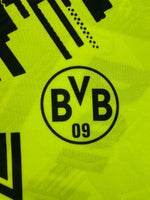 1993/94 Borussia Dortmund Home L/S Shirt #9 (XL) 9/10