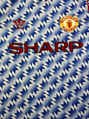 1990/92 Manchester United Away Shirt (S) 9.5/10