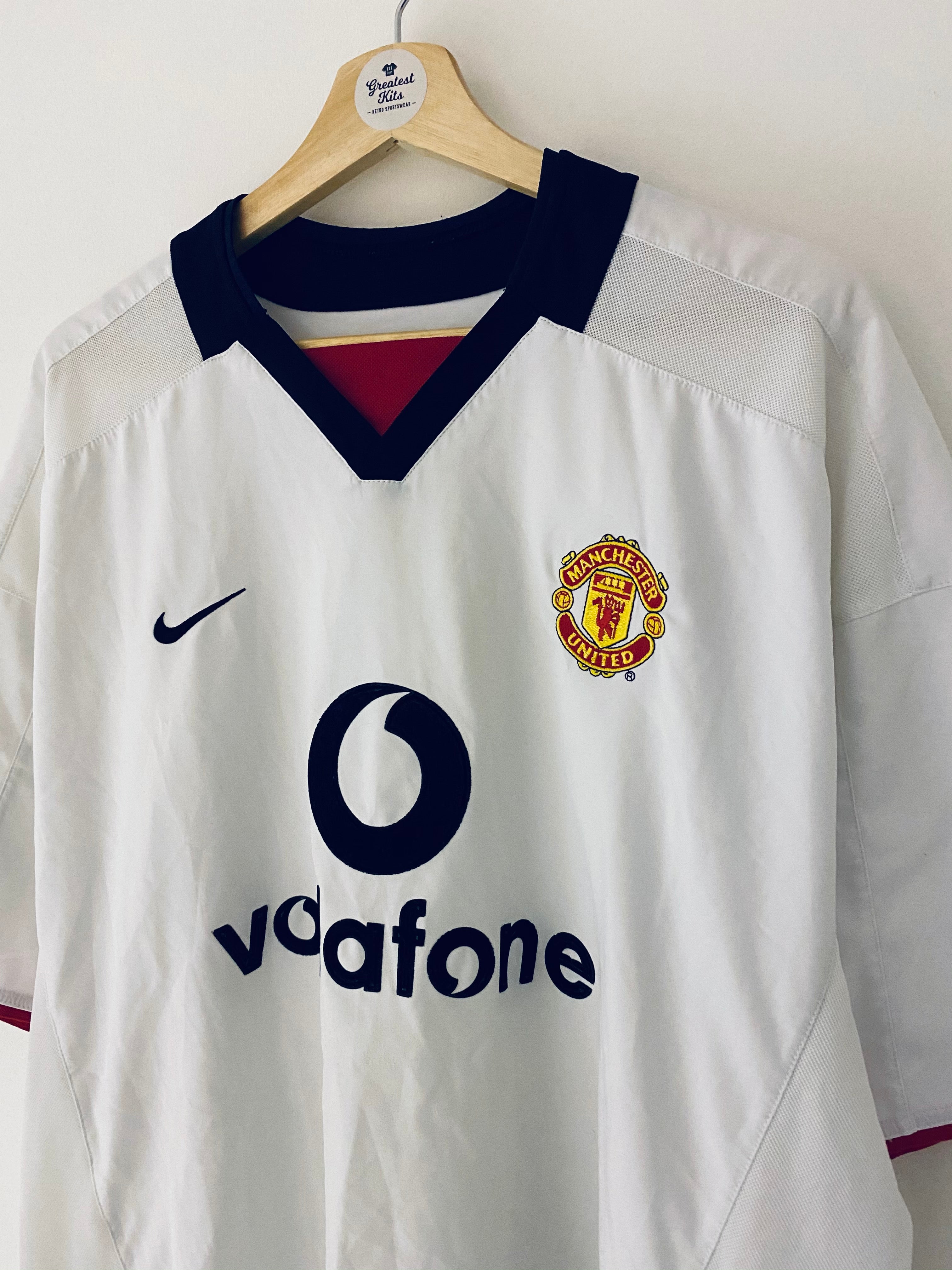 2002/03 Manchester United Away Shirt (XL) 8.5/10