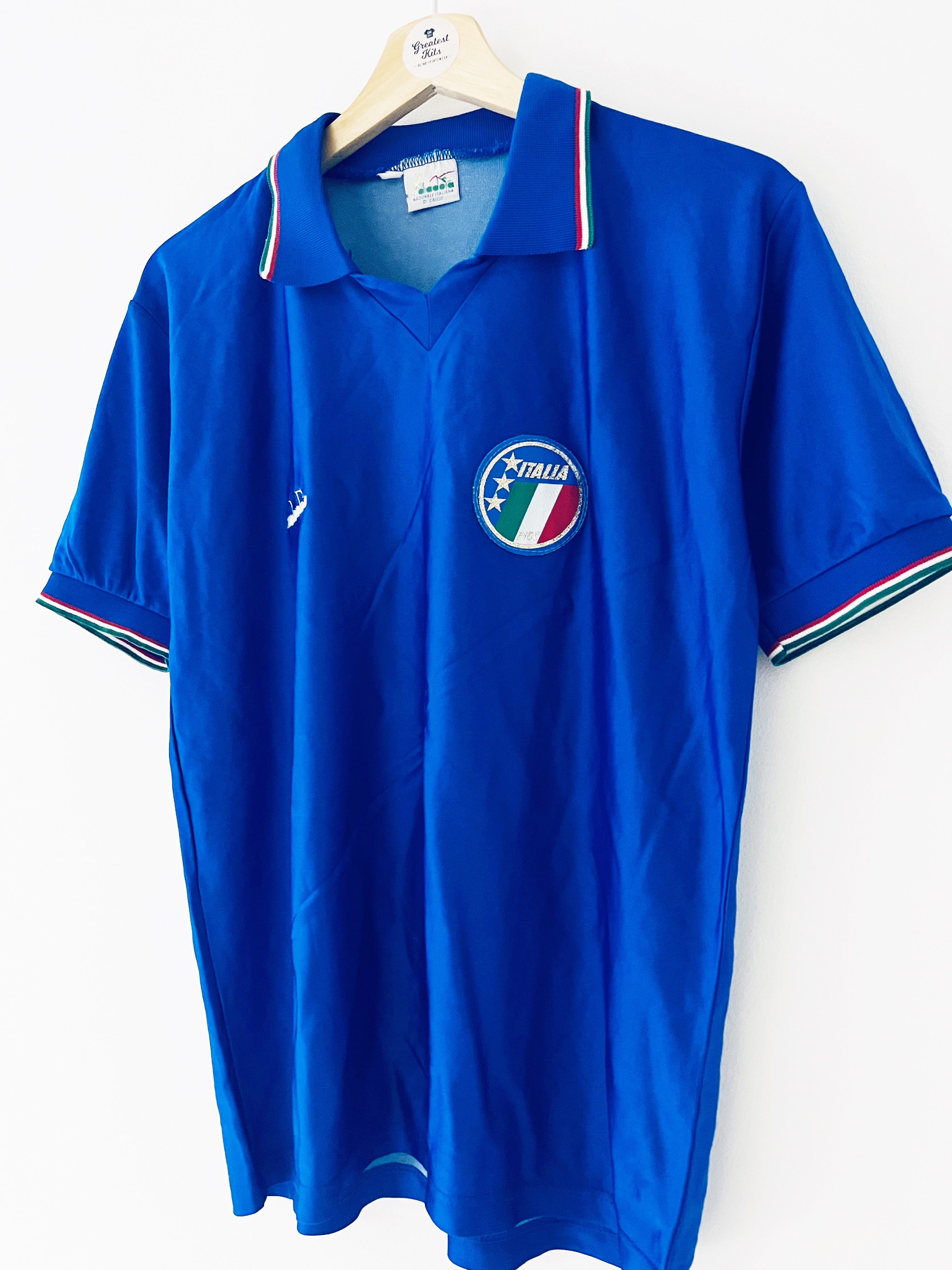 1986/90 Italy Home Shirt (M) 9/10