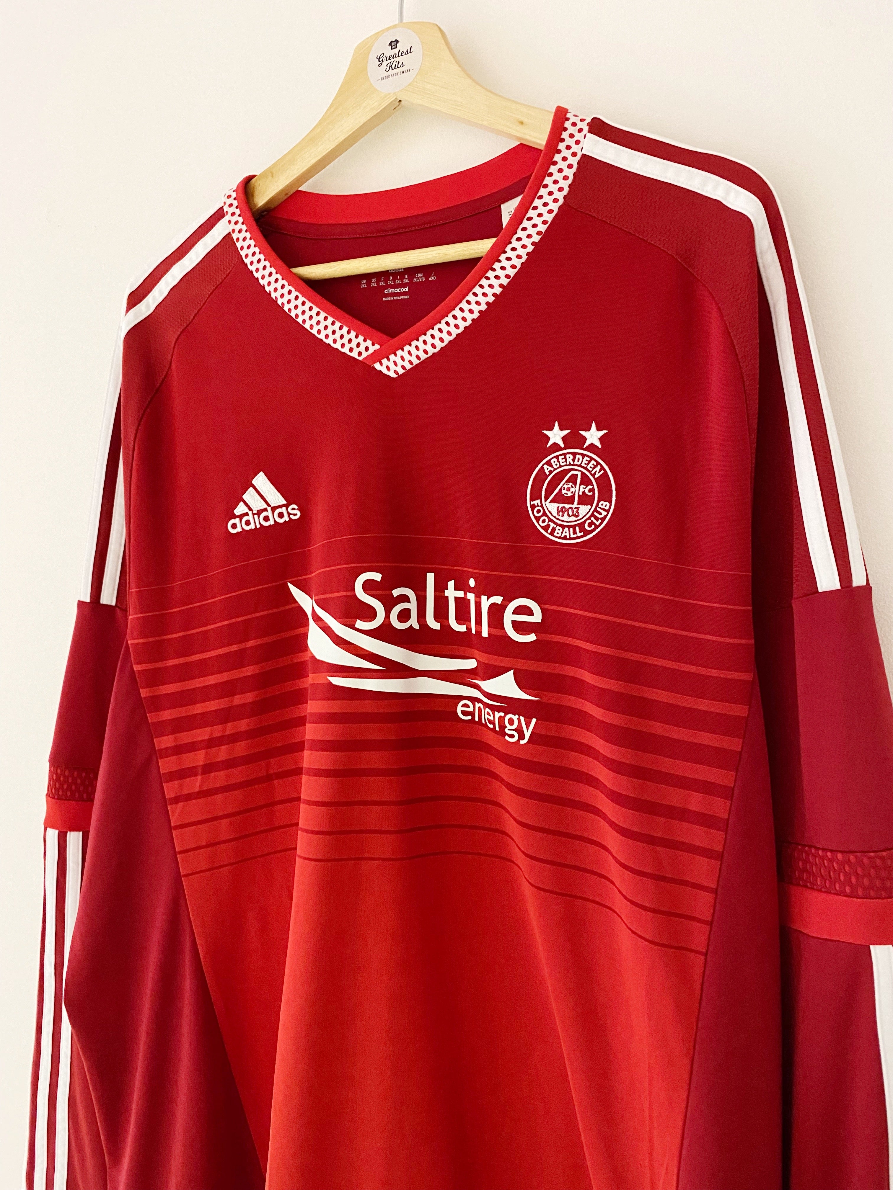 2015/16 Aberdeen Home L/S Shirt (XXL) 9.5/10