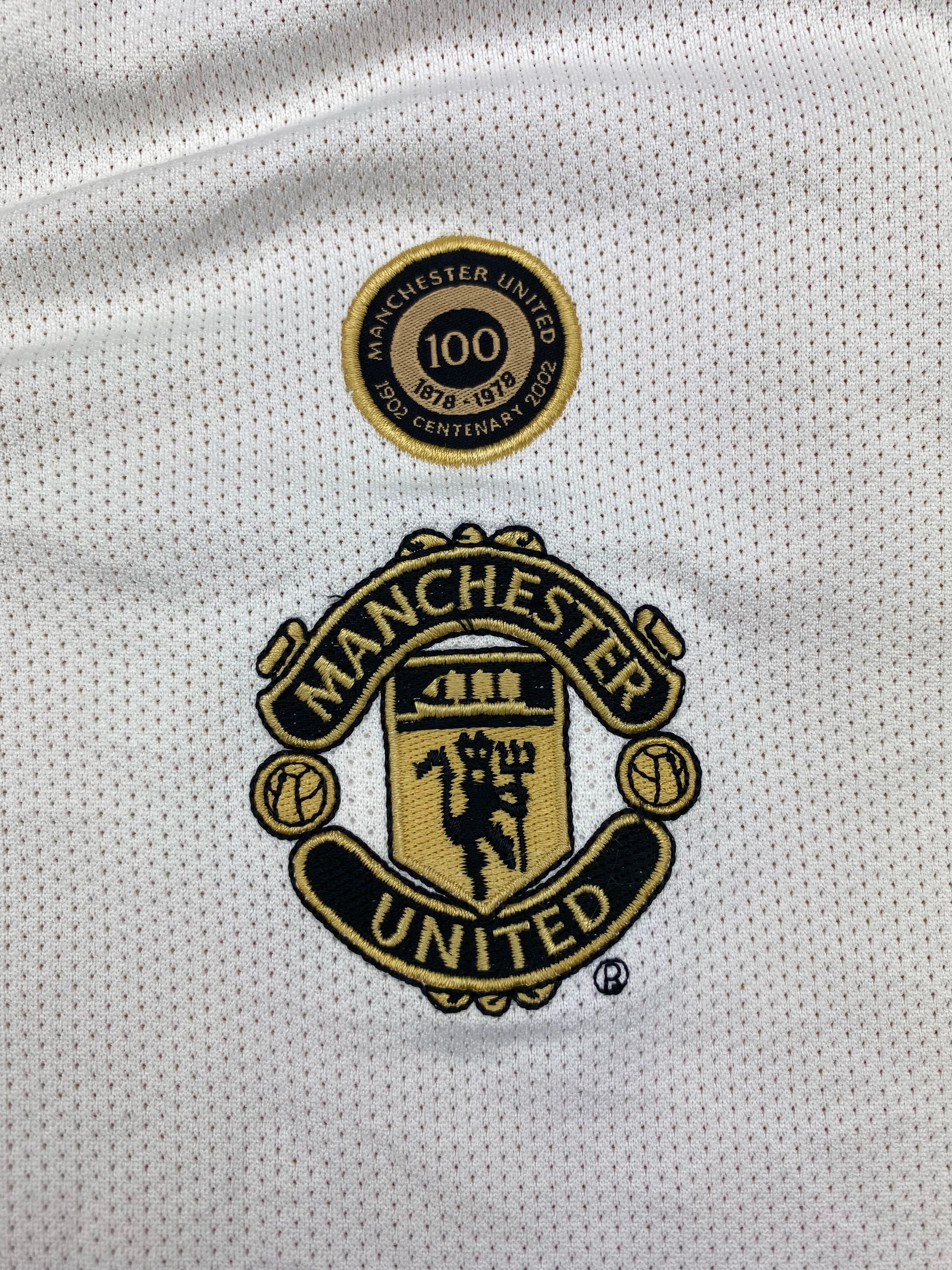 2001/02 Manchester United Away/Third Centenary Shirt (XL) 7/10