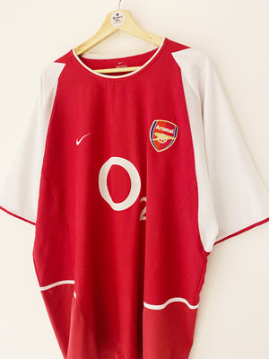 2002/04 Arsenal Home Shirt (XXL) 8.5/10