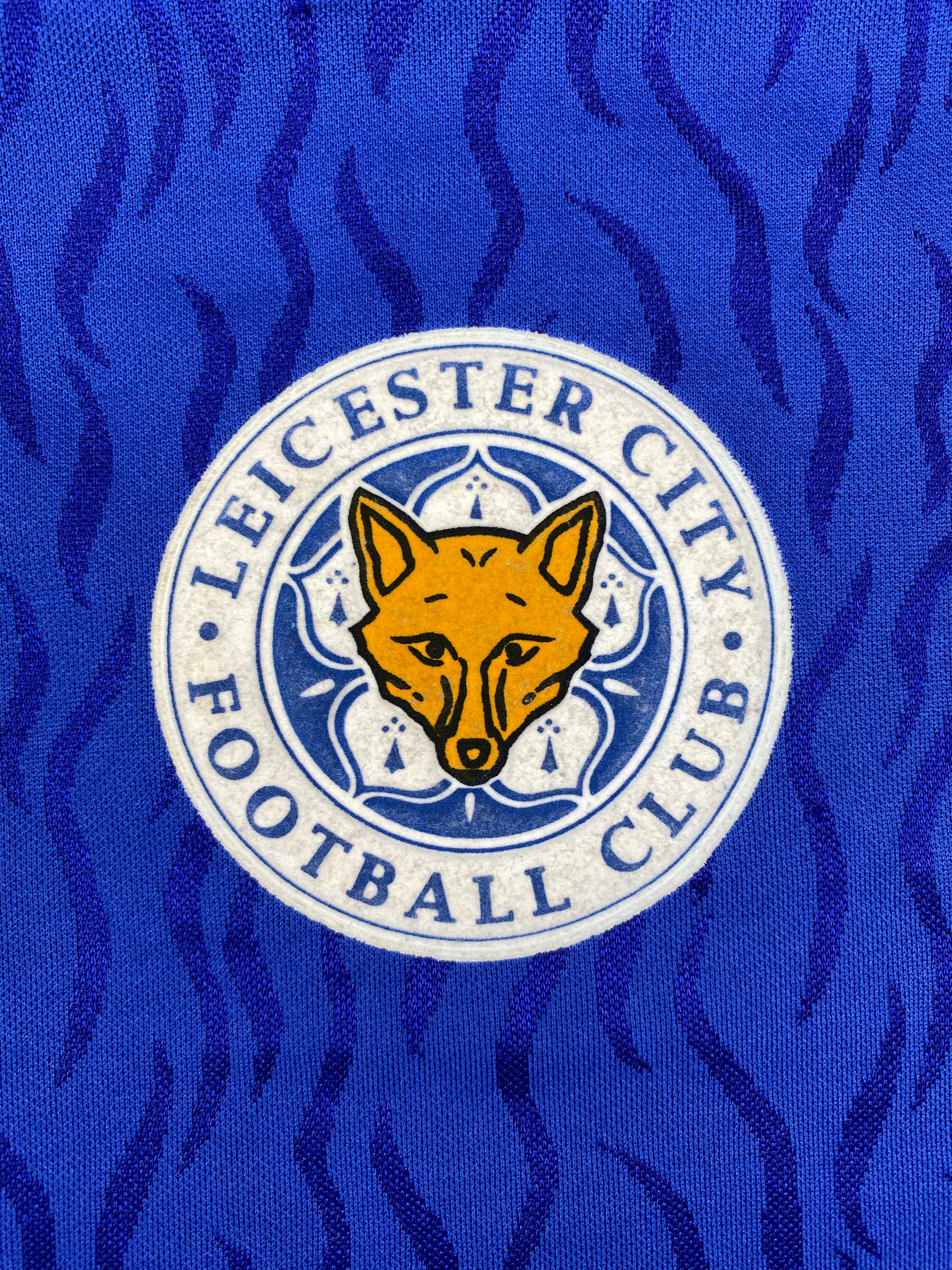 1992/94 Leicester Home Shirt (XL) 8/10