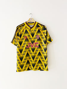 1991/93 Arsenal Away Shirt (M/L) 9/10