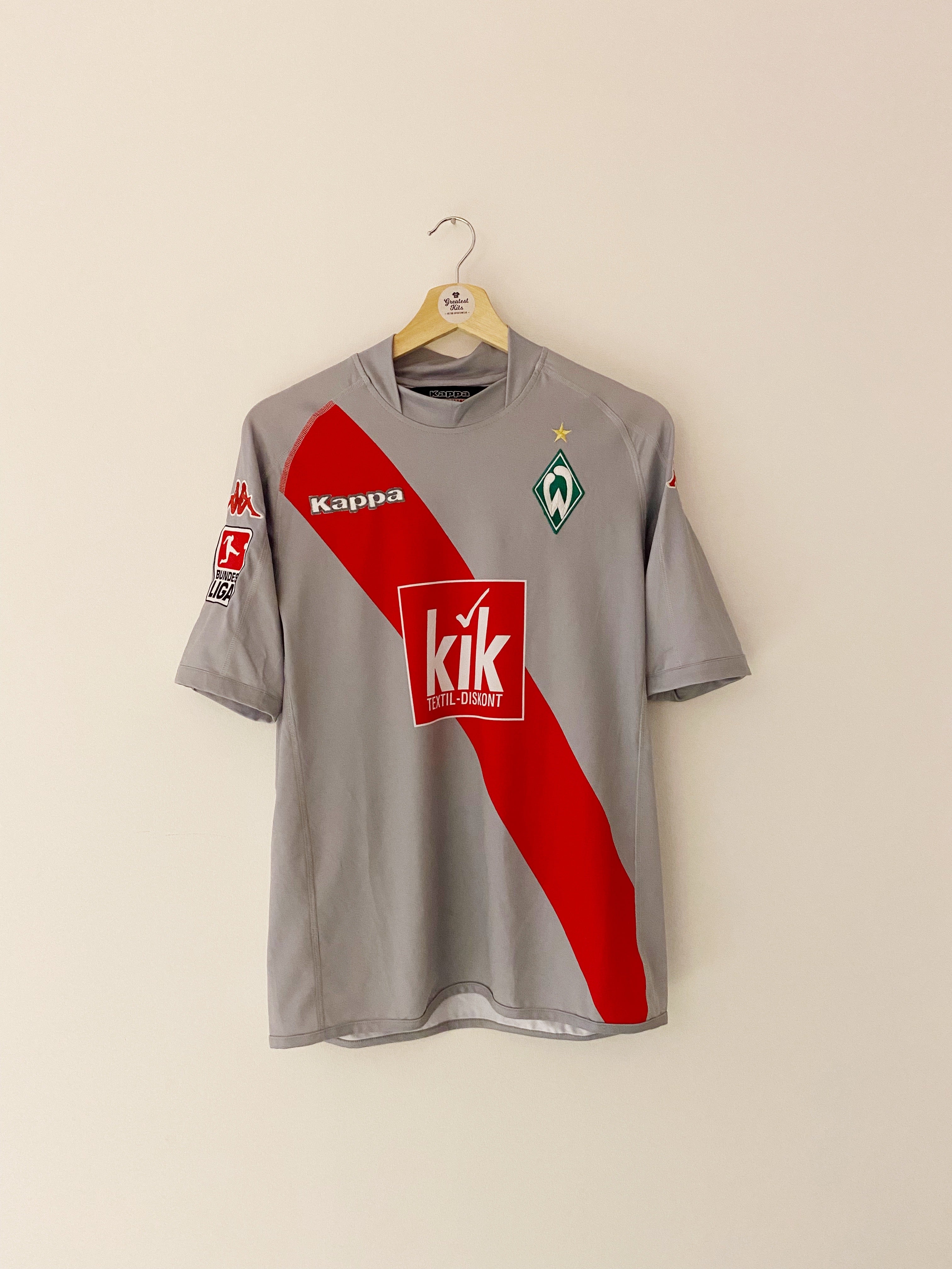 2005/06 Werder Bremen Away Shirt Jensen #20 (M) 9/10