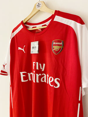 2014/15 Arsenal Home Shirt (XXL) BNWT