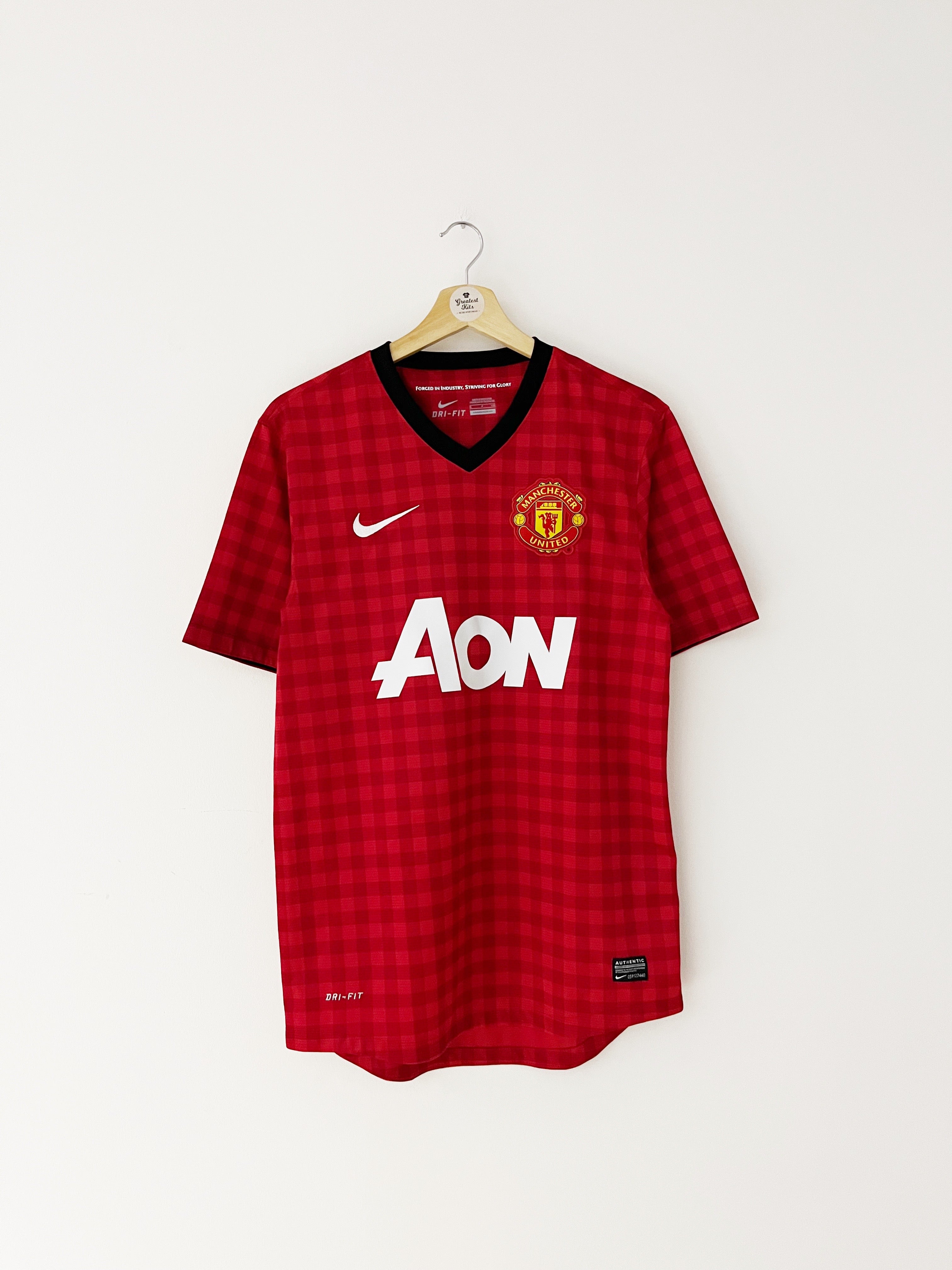 2012/13 Manchester United Home Shirt (S) 9/10