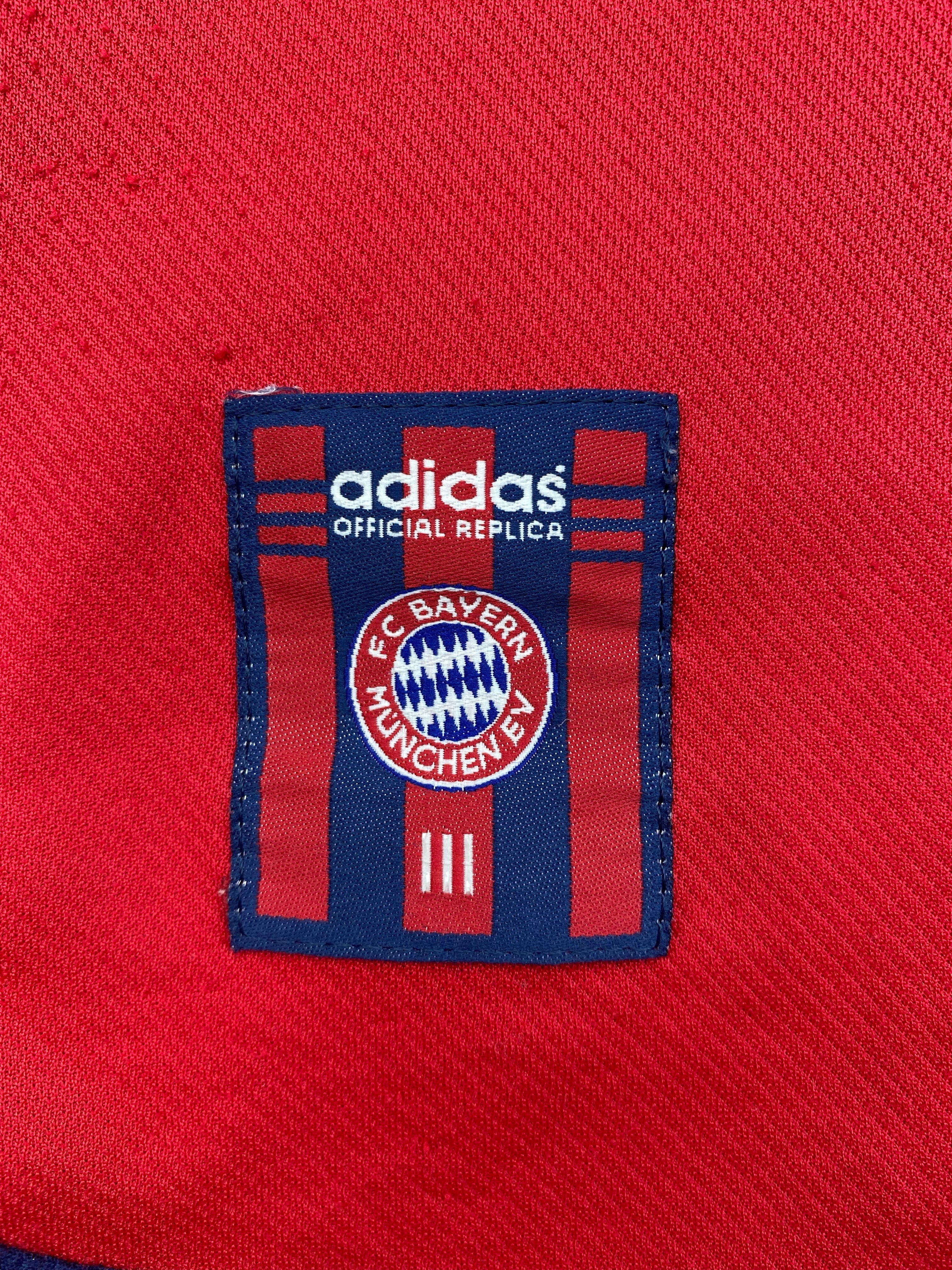 1999/01 Bayern Munich Home Shirt Sergio #13 (S) 7.5/10