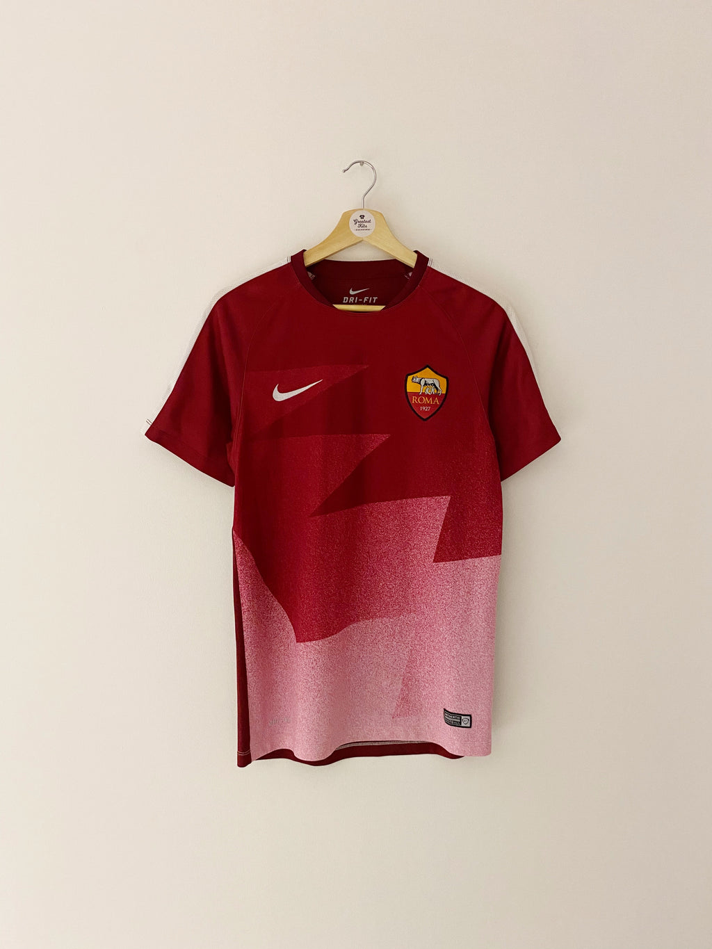 2015/16 Roma Pre-Match Training Shirt (S) 10/10