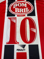 1999 Sao Paulo Away Shirt #10 (L) 9/10