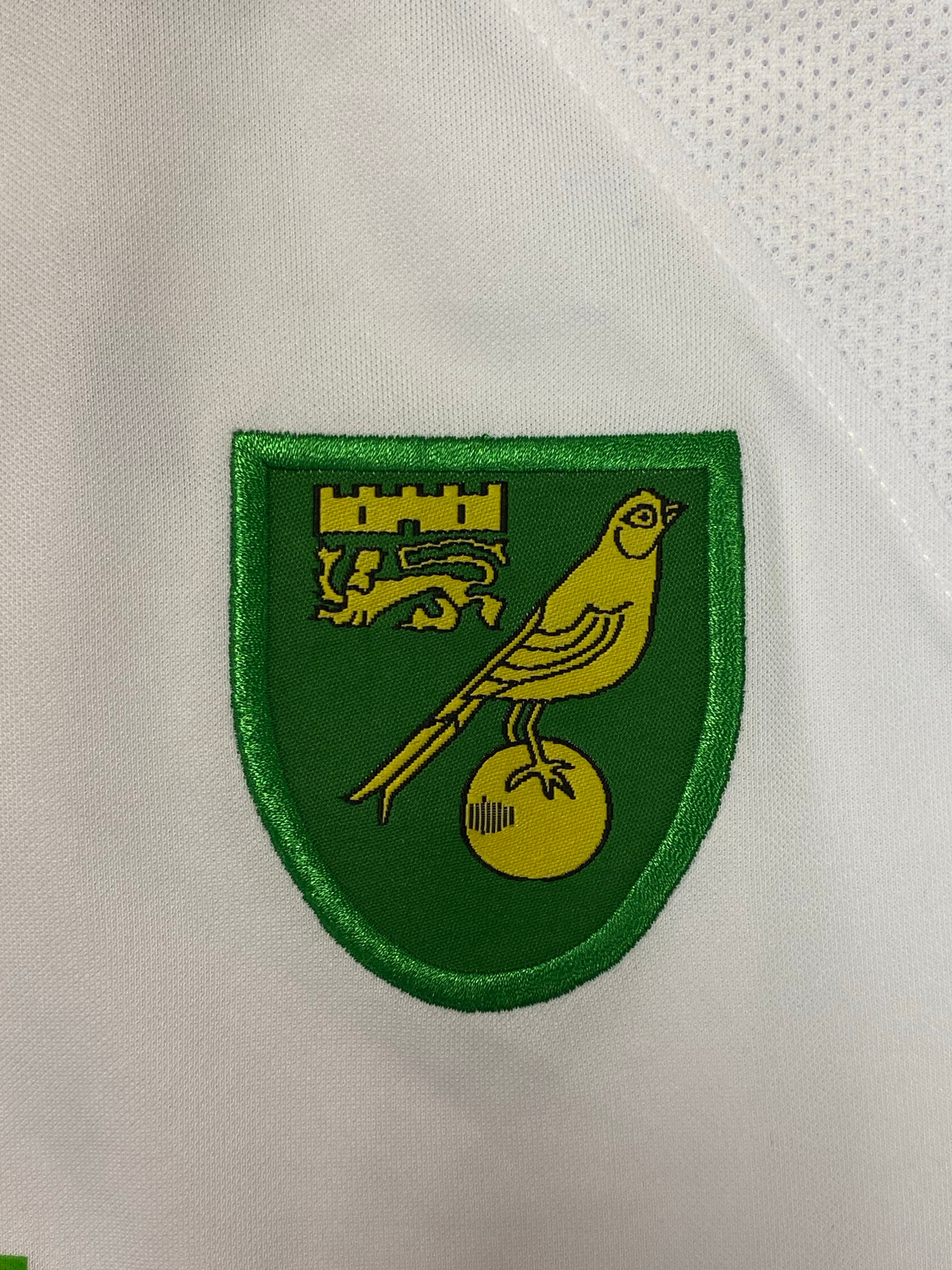 2009/11 Norwich Away L/S Shirt (L) 9.5/10